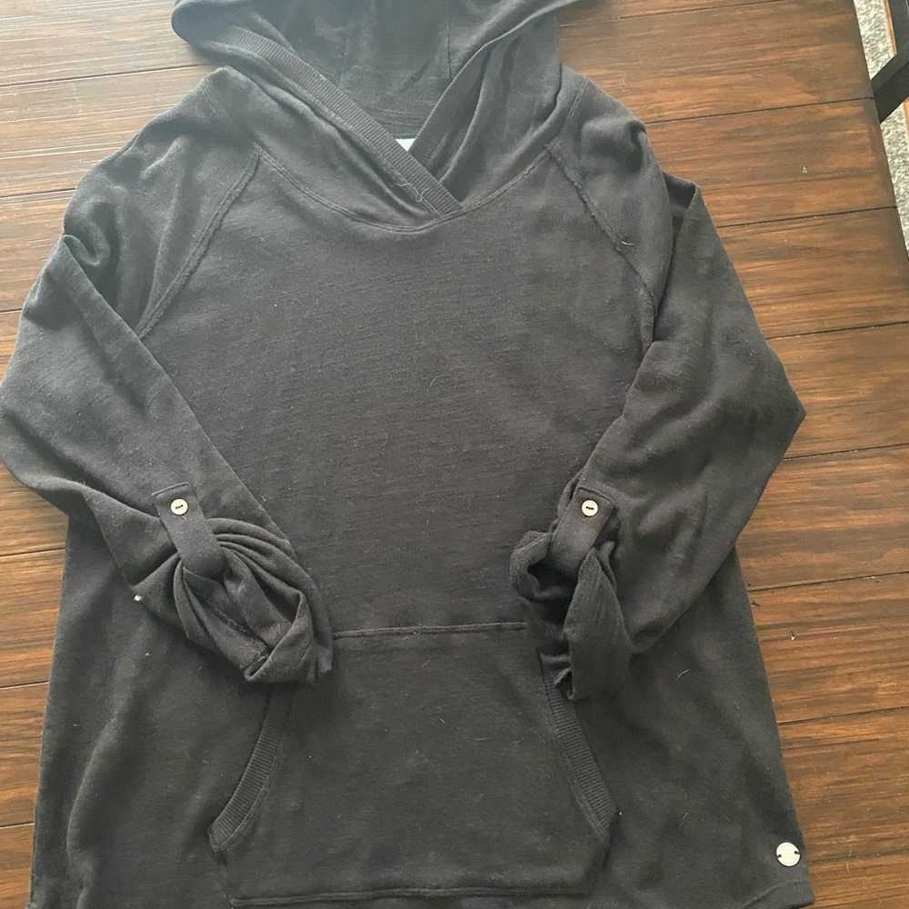 Calvin Klein light weight hooded shirt